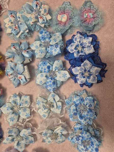 Зимние бантики для девочек в Москве фото 13