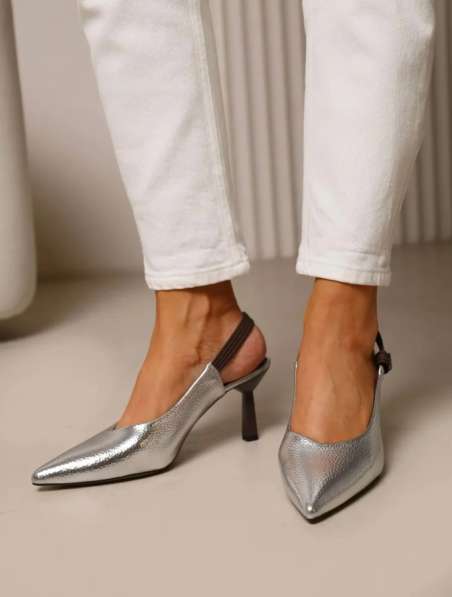 Мюли на каблуке