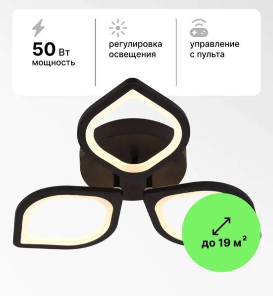 Светодиодная люстра новая