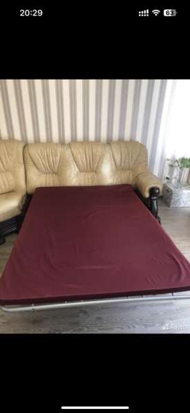 Продаю диван кожаный в Краснодаре фото 4