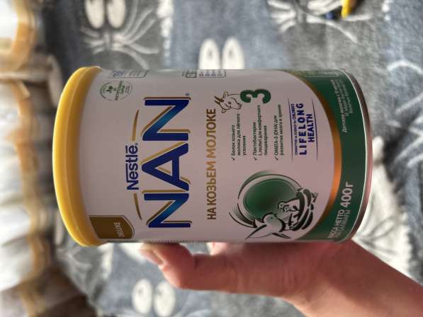 Смесь НАН на козьем молоке
