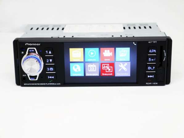 Магнитола Pioneer 4204 ISO - экран 4,1''+ DIVX + MP3 + USB в фото 4