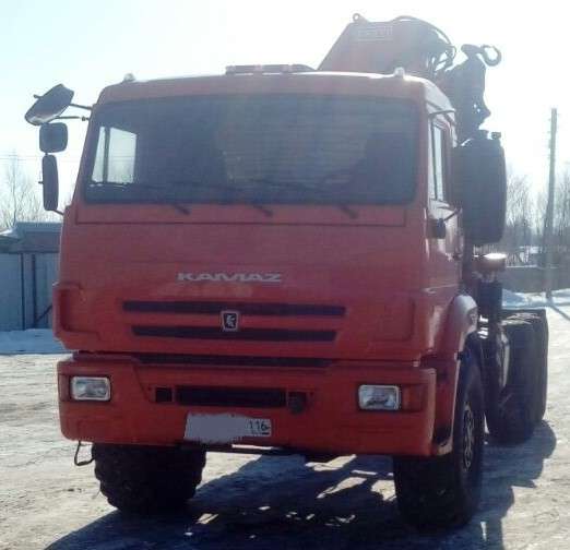 Продам тягач вездеход КАМАЗ с КМУ; 2015 г/в в Челябинске фото 5