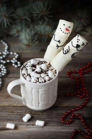 Новогодний подарок – зефир в шоколаде на палочке! в Москве фото 4