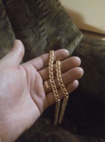 Имитация золотых изделий (цепочки, браслеты, серьги и т. д.) в Ногинске фото 15