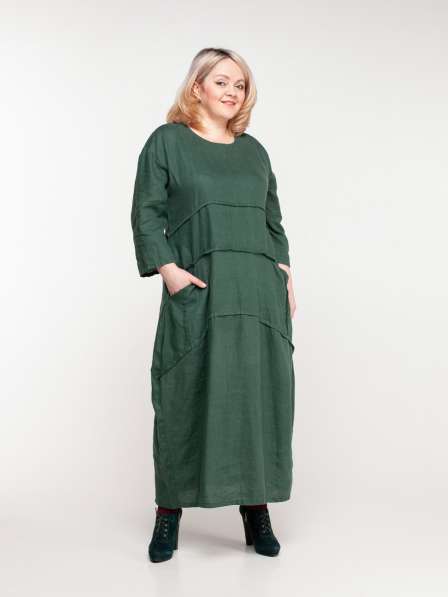 Платья из льна от производителя МАКОШЬ - эко одежда в Костроме фото 11