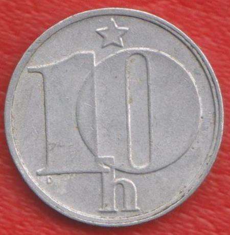 Чехословакия 10 геллеров 1983 г.