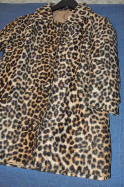 Винтажное леопардовое пальто в Москве фото 3