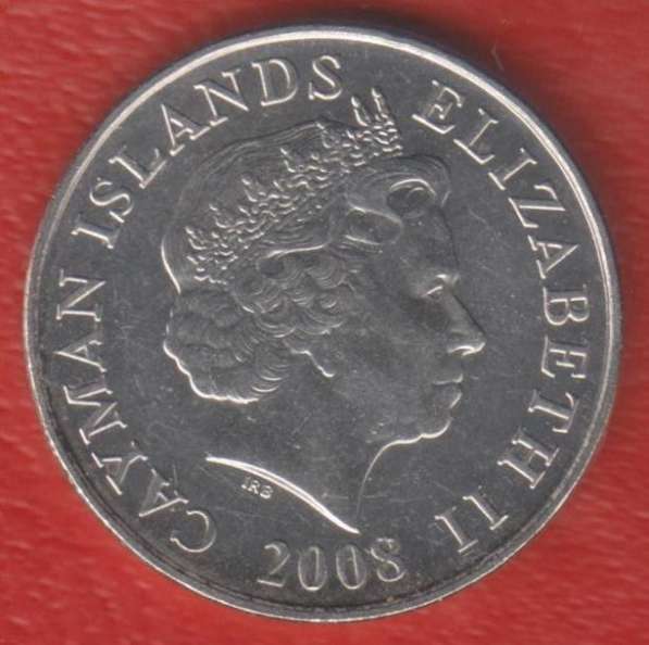 Каймановы острова 25 центов 2008 г. Кайманы магнитная в Орле