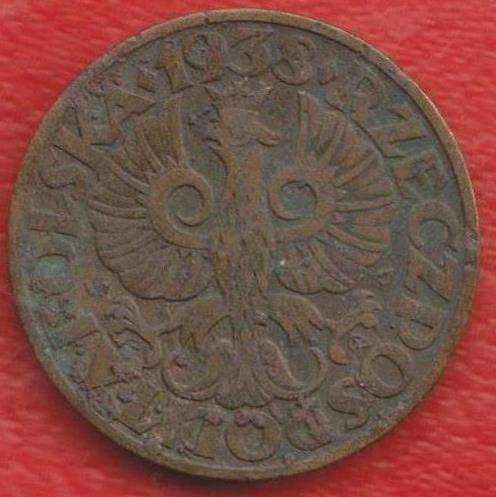 Польша 5 грош 1938 г. в Орле