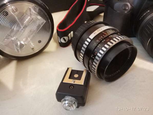 Продам зеркальный фотоаппарат CANON EOS 1000D kit + комплект в Евпатории фото 3