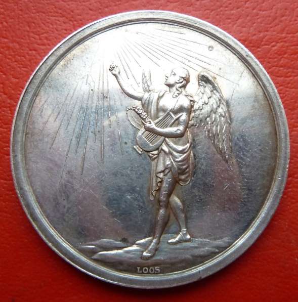 Германия медаль Аполлон с лирой мастерская LOOS Лоос Берлин в Орле фото 5