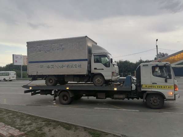 Эвакуация перевозка спецтехники, грузовых авто. Новосибирск в Новосибирске фото 3
