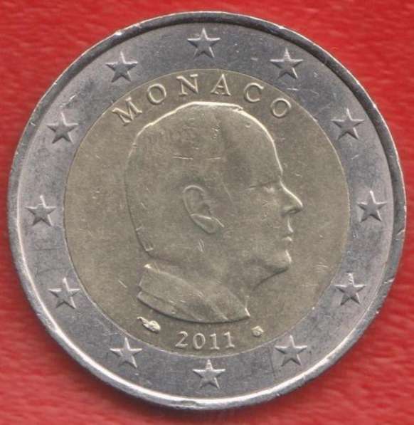 ЕВРО Монако 2 евро 2011 г