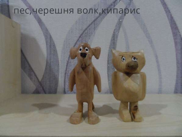 мультяшные фигурки из дерева в Севастополе фото 9