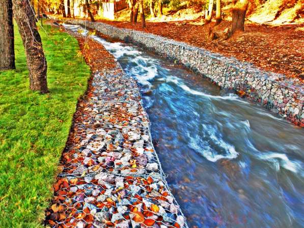 Габионные сетчатые изделия в фото 12