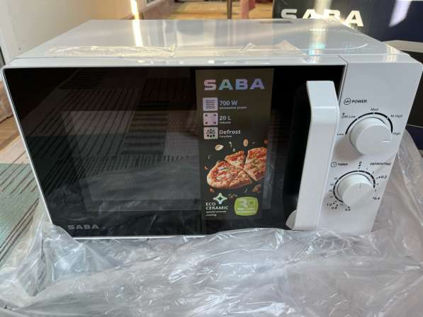 Микроволновка SABA новая в фото 3