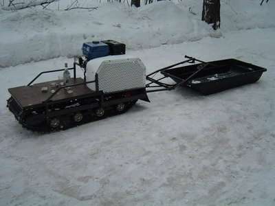 снегоход Мотобуксировщики Фантек в Сургуте фото 3