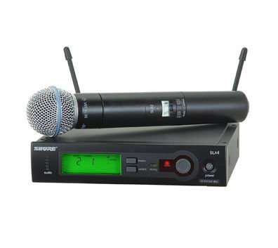 Микрофон SHURE SLX24/BETA58.не рынок