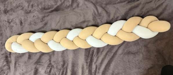 Бортик косичкой в кроватку/люльку