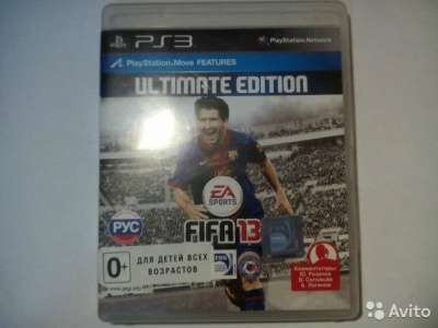 игры для игровой приставки Sony FIFA13 в Москве фото 3