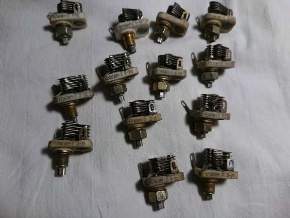 Конденсаторы подстроечные с воздушным диэлектриком в Челябинске фото 5