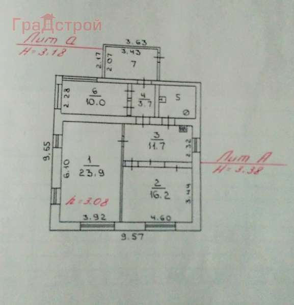 Продам дом в Вологда.Жилая площадь 71,30 кв.м. в Вологде фото 4