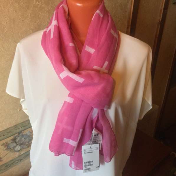 Красивый новый шарф H&М в Санкт-Петербурге фото 3