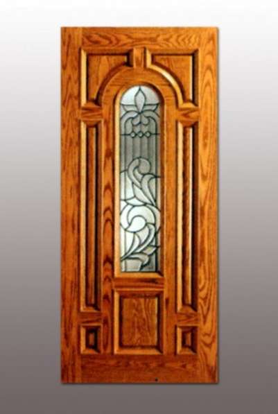Входная деревянная дверь в квартиру или дом на заказ