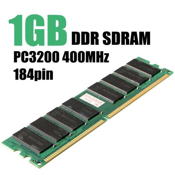 С доставкой 1GB DDR1 PC3200 400 МГц в Челябинске