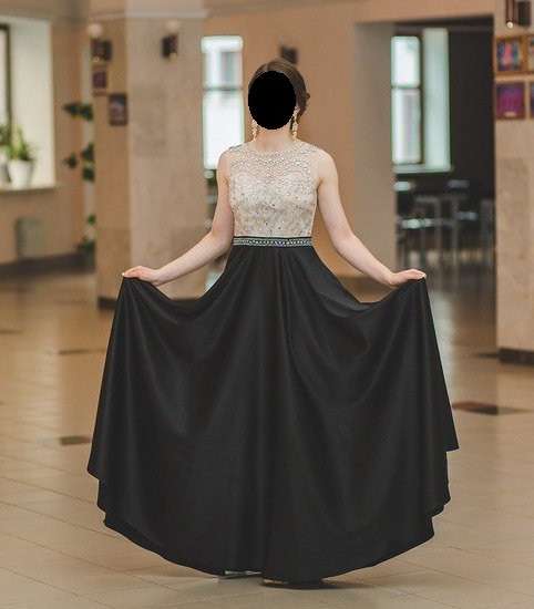 Вечернее платье в пол от бренда Milomoor Цена 7 000 рублей в Уфе фото 3