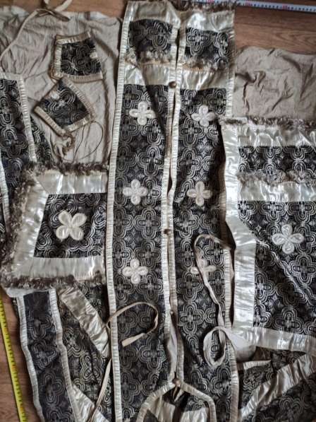 Облачение священника, риза, комплект, шитьё серебряной нитью в Ставрополе фото 5
