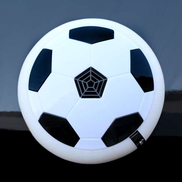 Футбольный мяч для игры в доме Hover ball с подсветкой Fuss в фото 7