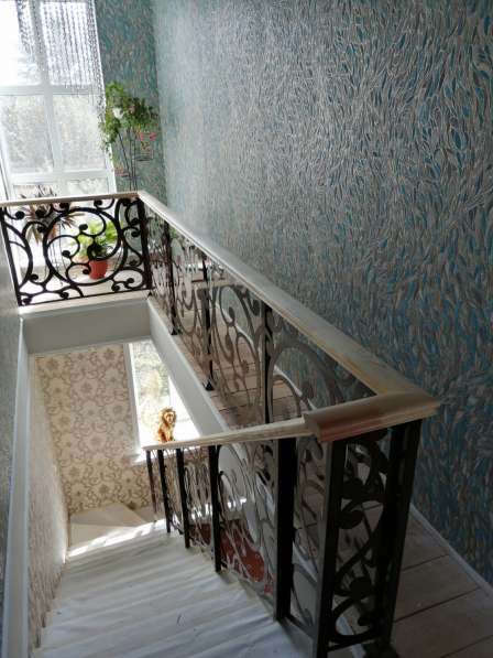 Лестница металлическая на второй этаж в Санкт-Петербурге фото 6
