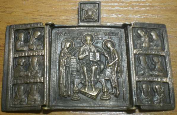 Старинные бронзовые иконки в Владимире фото 3