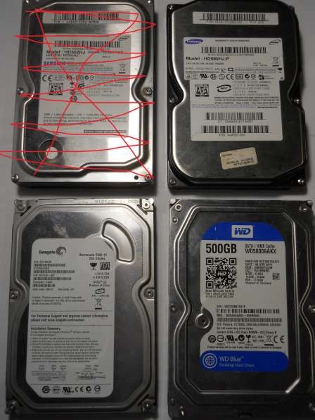 HDD б/у разные в Санкт-Петербурге фото 3