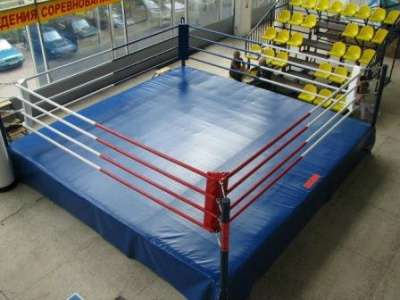 Ринг боксерский на помосте 0,5м 5х5м