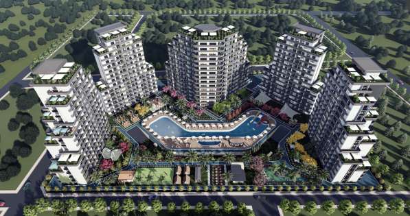 2-к. квартира 59м² Турция, Мерсин, Мезитли