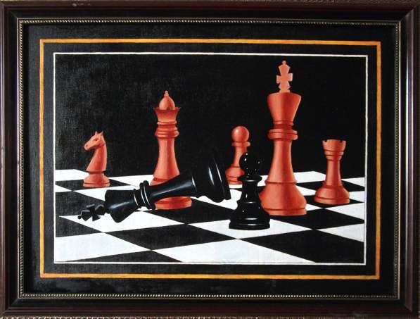 Шахматы в живописи № 1 в Москве фото 49