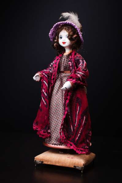 Коллекционная кукла в стилизованных нарядах ручной работы в Колпино