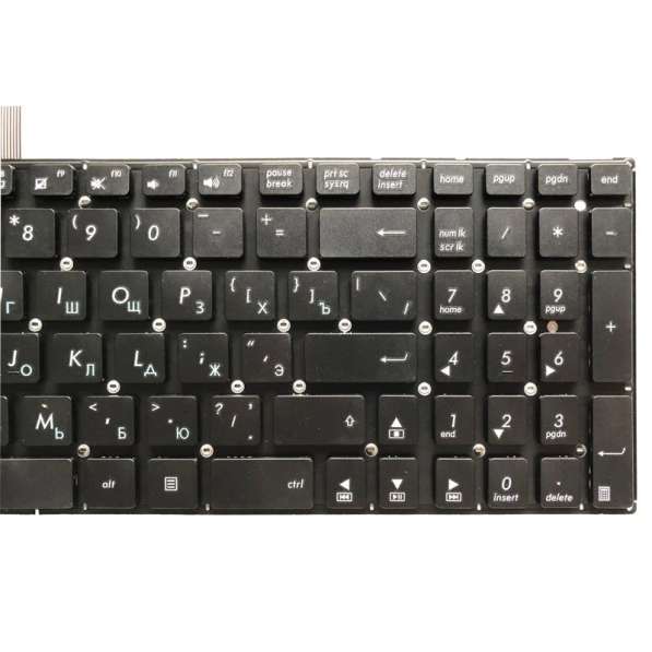 Новая русская клавиатура для ноутбука ASUS X5** в фото 3