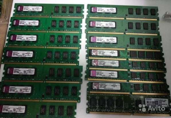 Оперативная память DDR2 Kingston 2 / 4 / 8 Gb