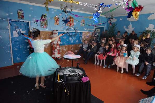 Шоу мыльных пузырей на детский праздник от 20 чел. в Смоленске фото 20