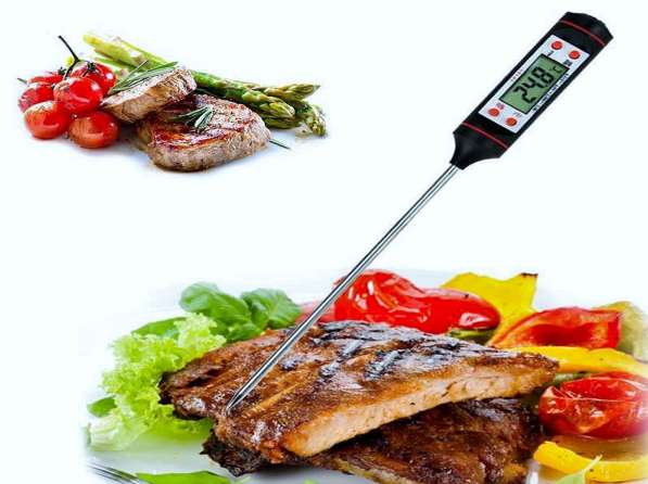 Цифровой кухонный барбекю термометр зонд