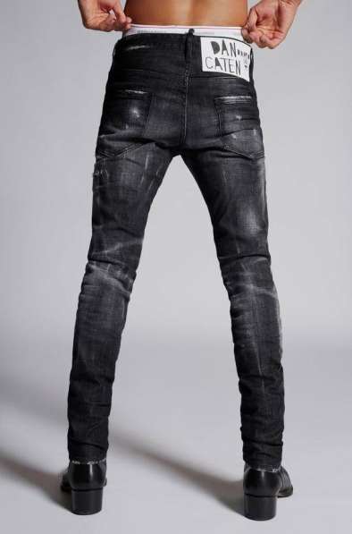 Dsquared2 мужские джинсы ''slim fit'' IT 46 / W 30 новые в фото 9