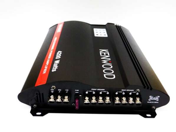 Автомобильный усилитель звука Kenwood MRV-805BT + USB 4200Вт