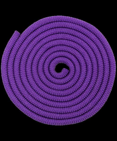 Скакалка для художественной гимнастики RGJ-204, 3м, фиолетовый в Сочи фото 3