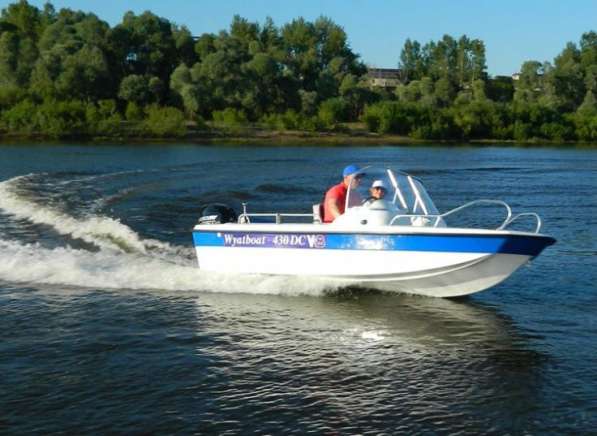 Купить лодку (катер) Wyatboat-430 DC в Ярославле фото 3
