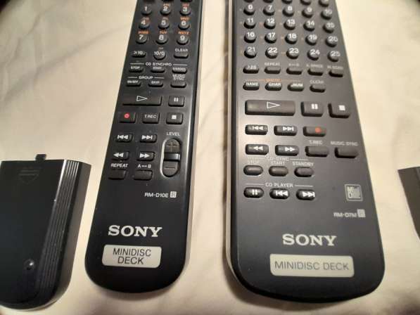 Пульты от минидисковых дек SONY в Челябинске фото 3