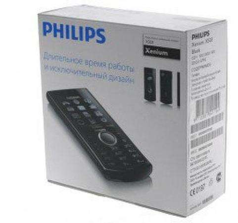Philips X503 Black (оригинал,2-сим, комплект) в Москве